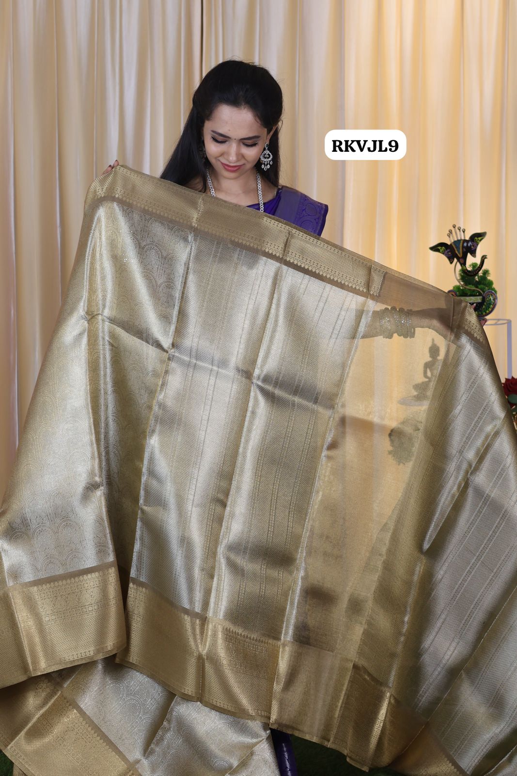 Shobita inspired katan semi silk saree🥳