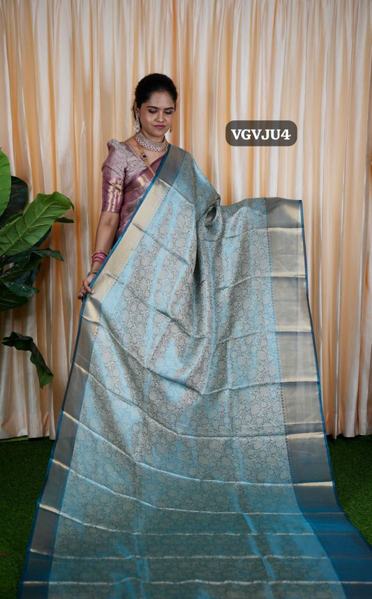Premium soft katan saree🥳