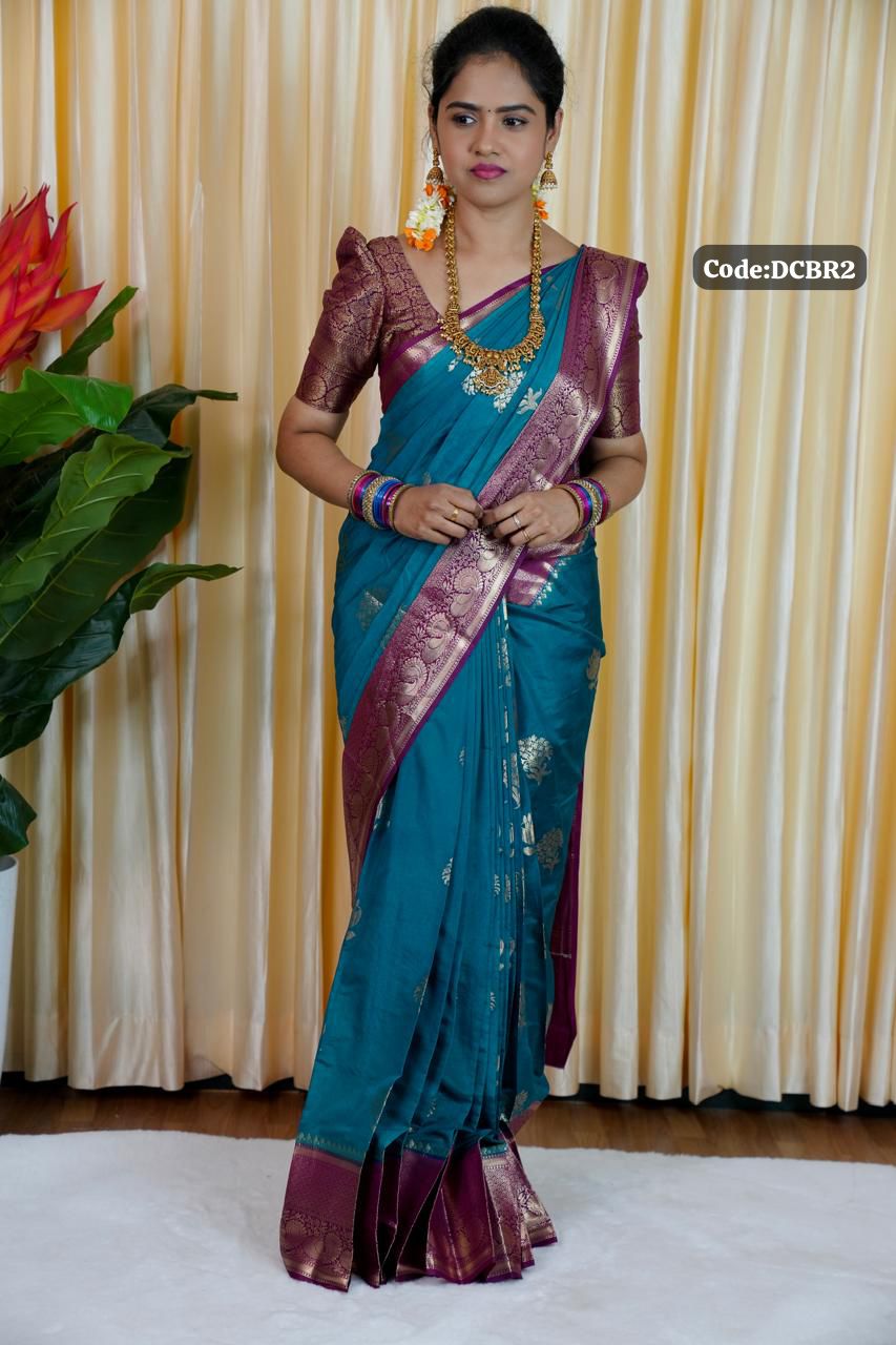 Premium warm silk saree🥳