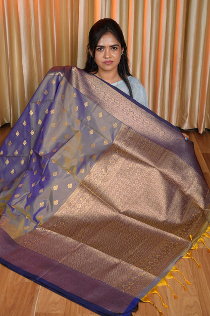 Kanchi semi silk sarees🥰😎📚