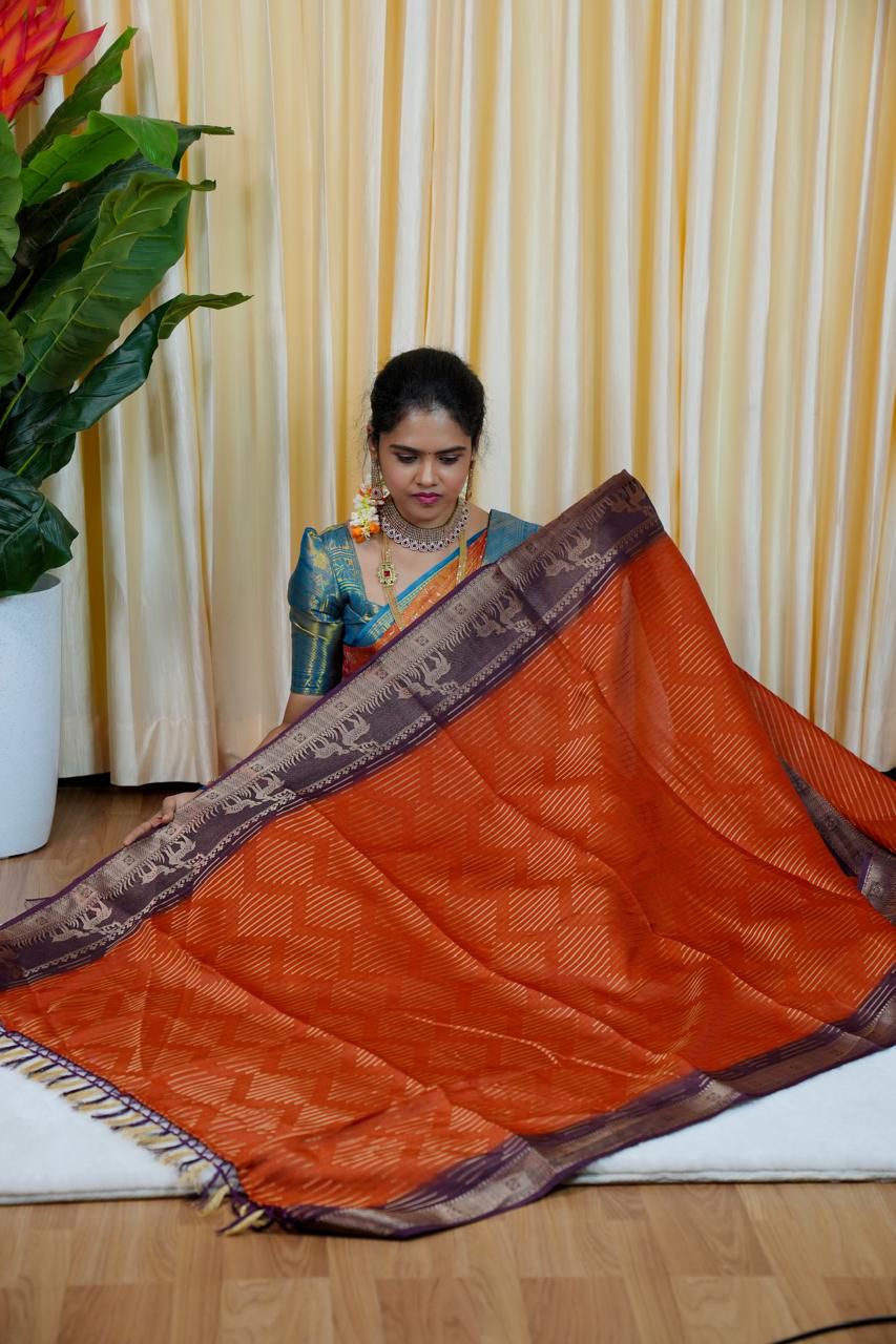Soft silk saree📚