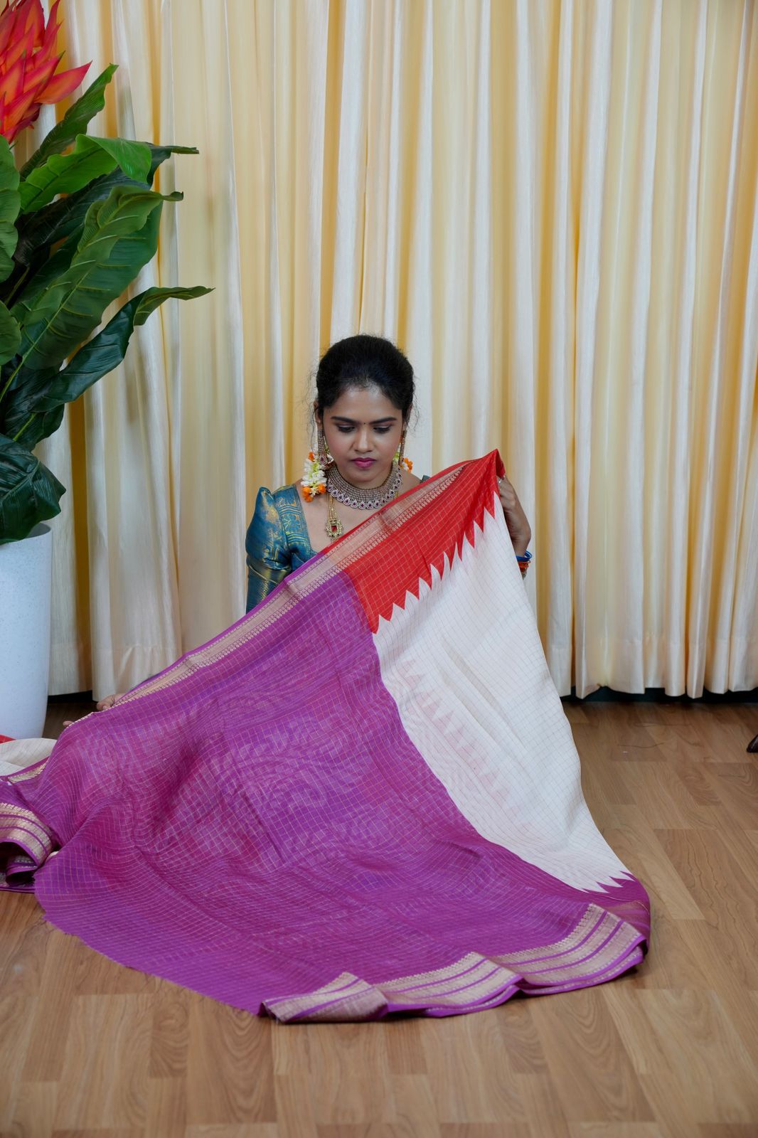 Soft crepe dola silk Saree🥰🎁
