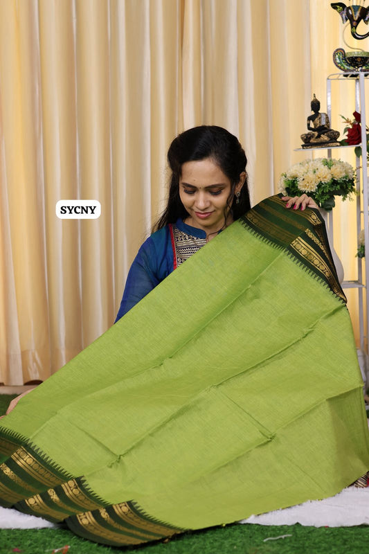 Kanchi cotton saree😍🥳