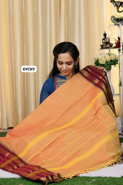 Kanchi cotton saree🥳