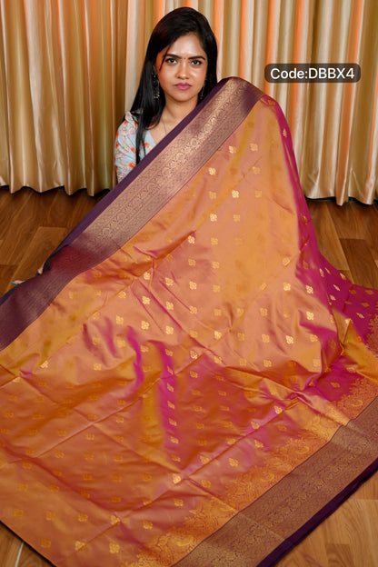 Kanchi semi silk sarees🥰😎📚