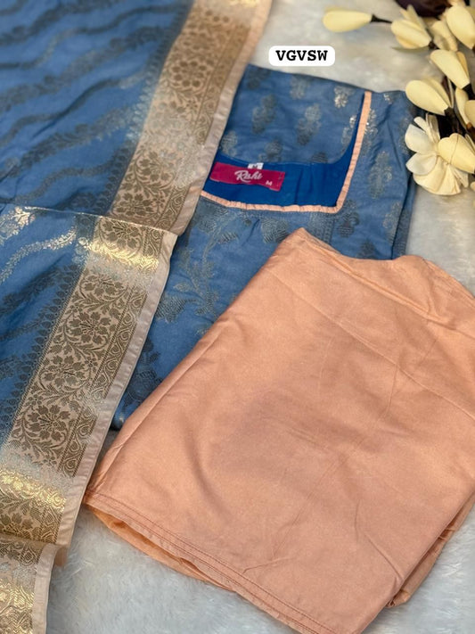 Banarasi soft silk salwar set 🥳 stitched 🔥