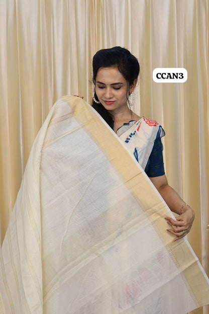 Linen Cotton saree😍🥳