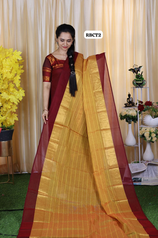 Chettinadu Kanchi cotton saree ❌