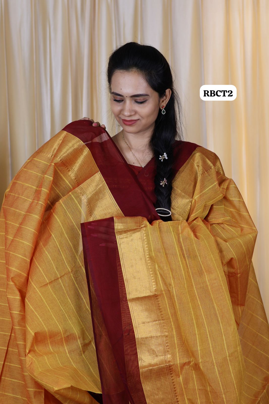 Chettinadu Kanchi cotton saree ❌