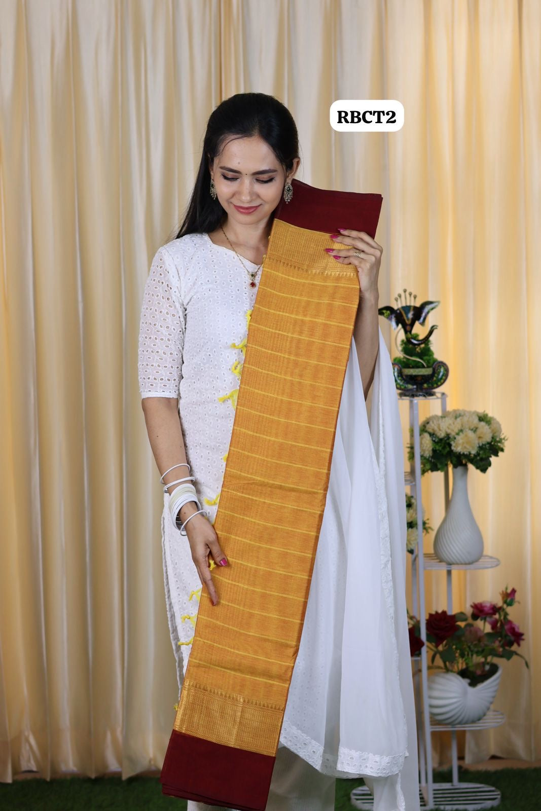 Chettinadu Kanchi cotton saree ❌