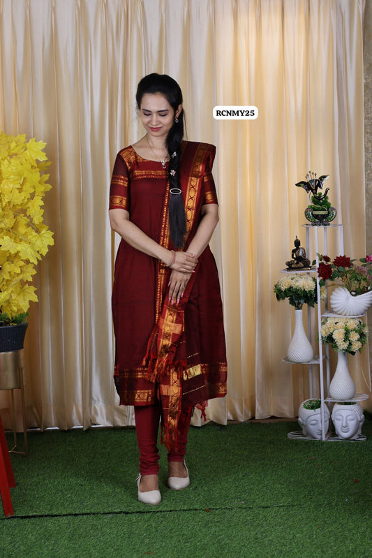 Cotton salwar set stitching 😍