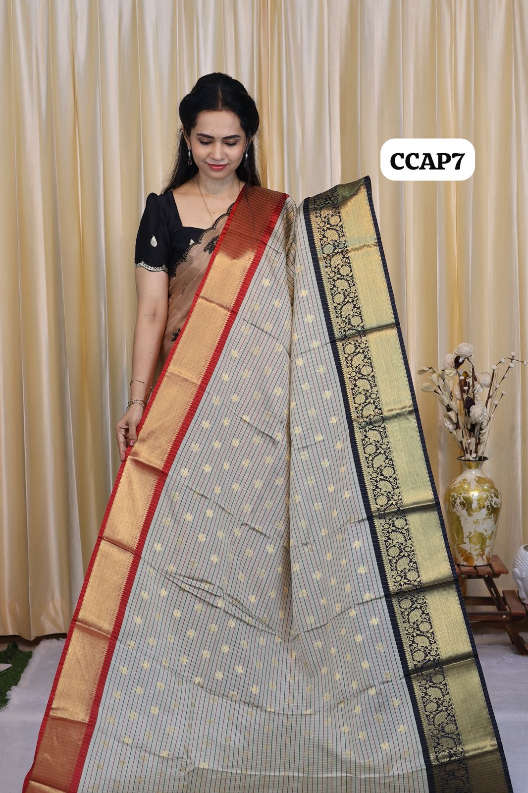 Kanchi Soft silk saree😍🥳