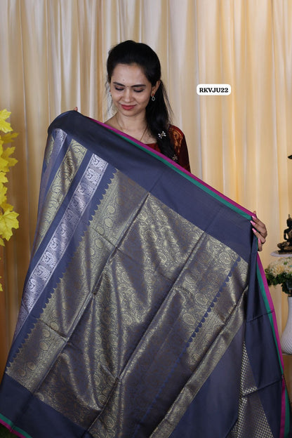 Nita Ambani inspired semi katan soft silk saree 🥳