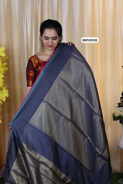 Nita Ambani inspired semi katan soft silk saree 🥳