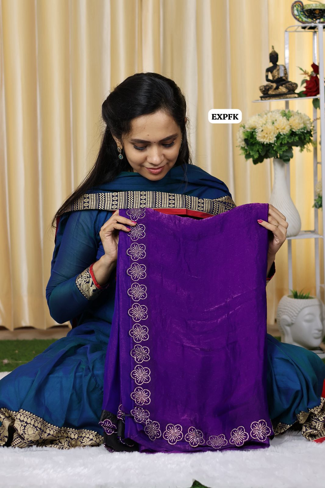 Premium quality soft texture crushed space silksⓂ️offer