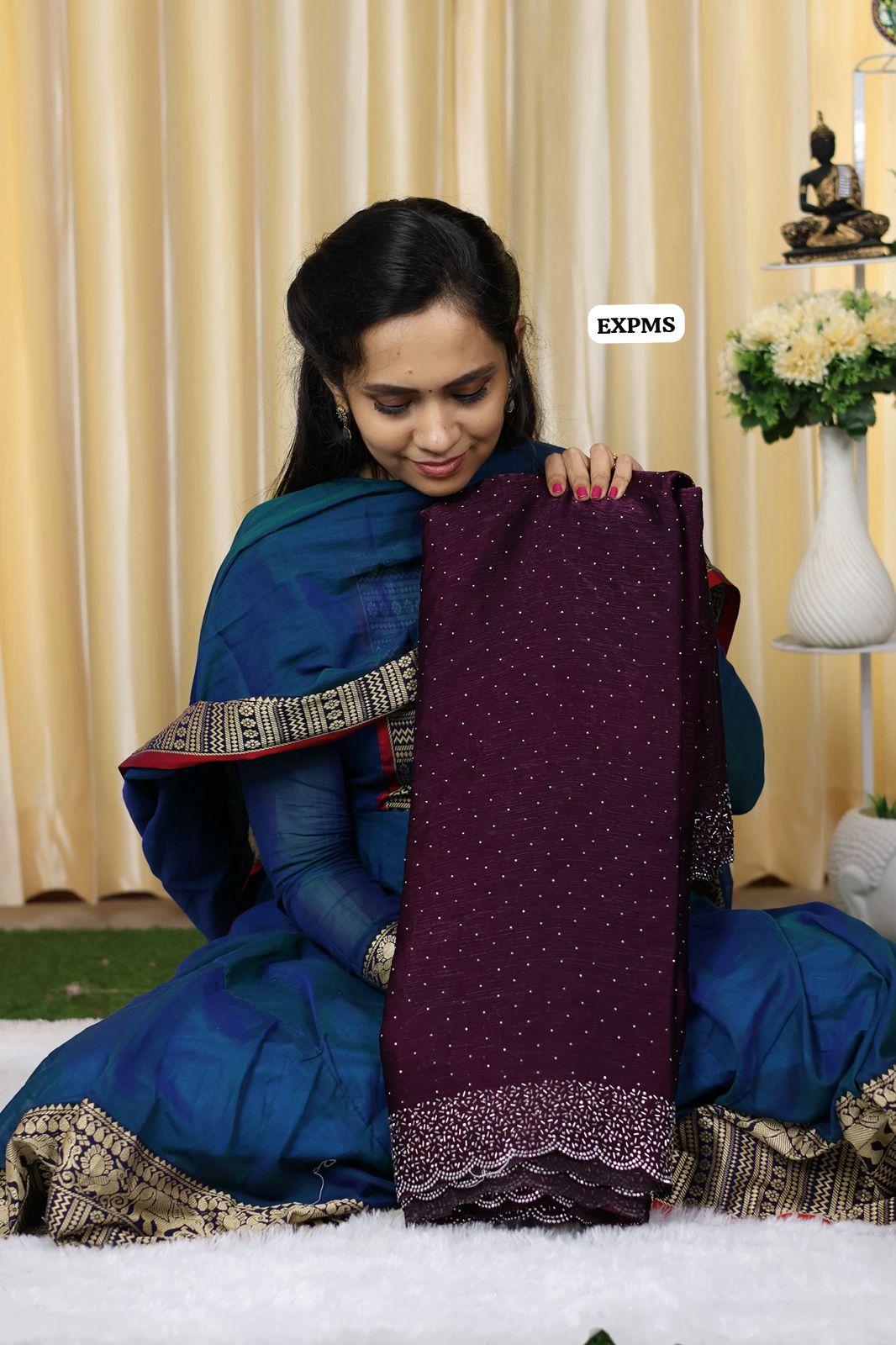 Fendy chiffon sareeⓂ️offer