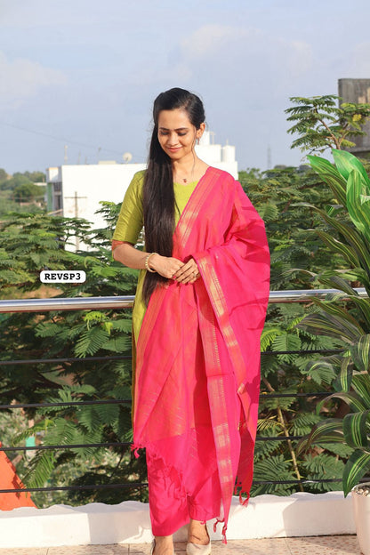 Stitched cotton dress material😍😎