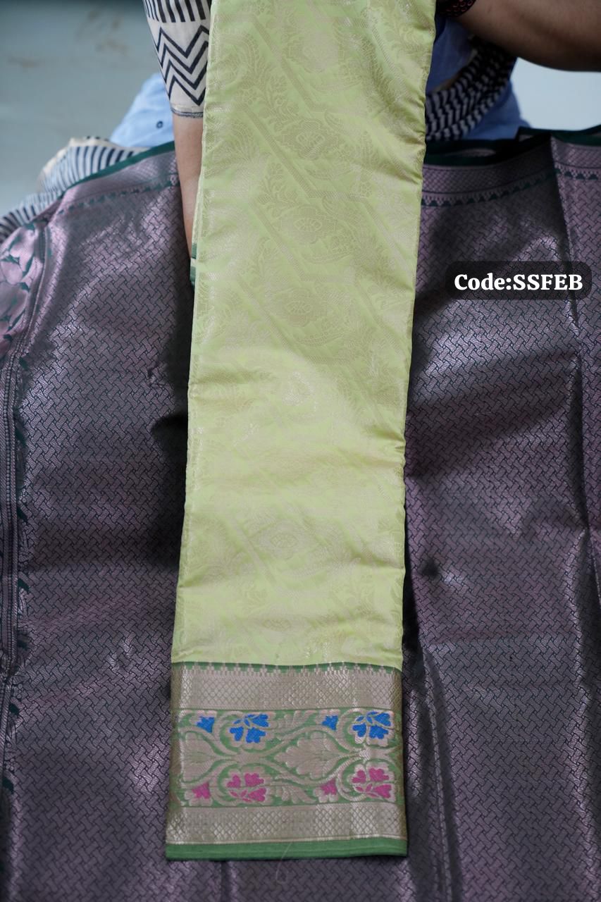 Semi silk saree🥰😎📚
