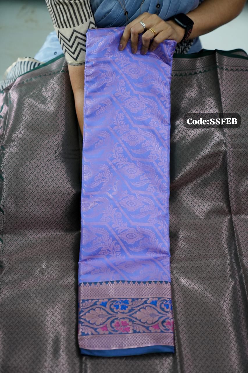 Semi silk saree🥰😎📚