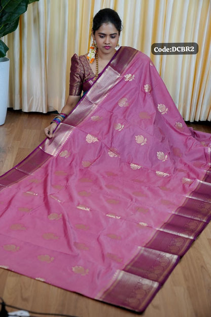 Premium warm silk saree 🥳