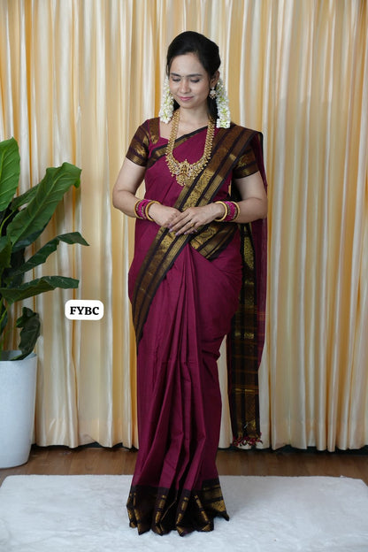 Kanchi cotton saree premium quality 😍😎
