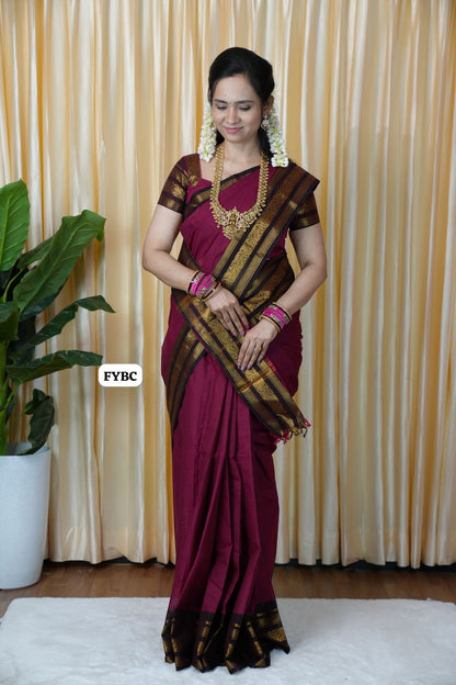 Kanchi cotton saree premium quality 😍😎