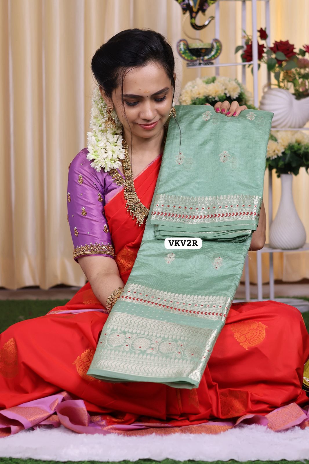 Kota soft semi silk saree with running blouse😍🥳