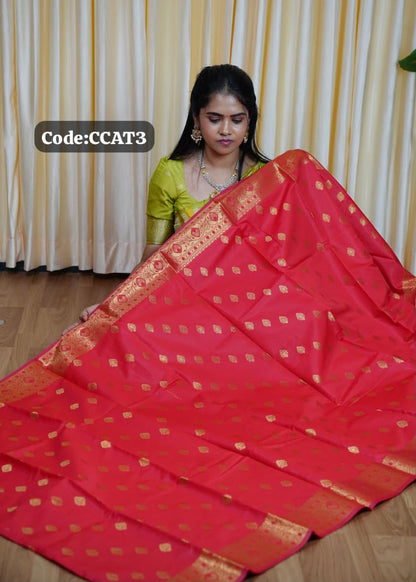 Kanchi soft silk sarees🥳Prebook