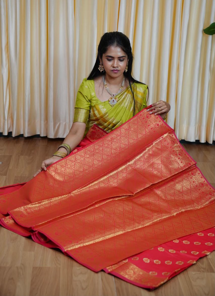 Kanchi soft silk sarees🥳Prebook