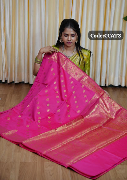 Kanchi soft silk sarees🥳prebook