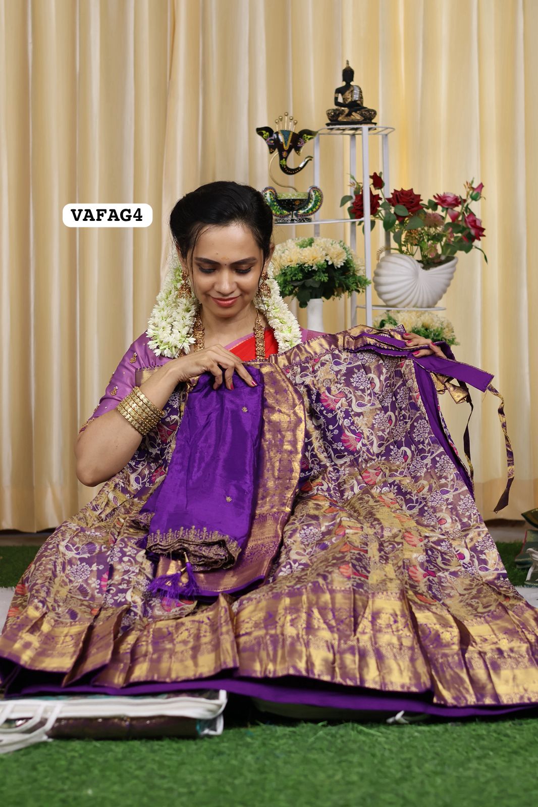 Kanchi semi silk Lehanga🥳