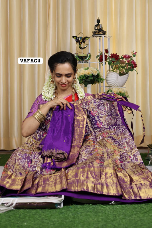 Kanchi semi silk Lehanga🥳