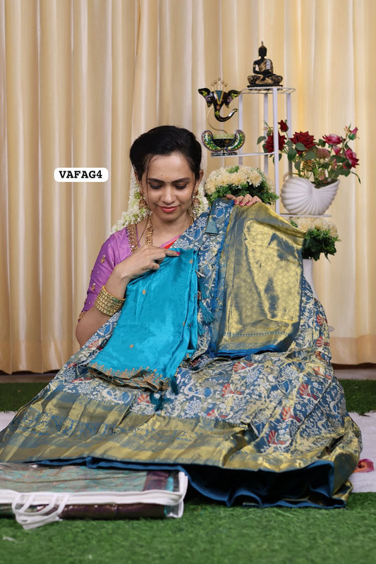 Kanchi semi silk Lehanga🥳