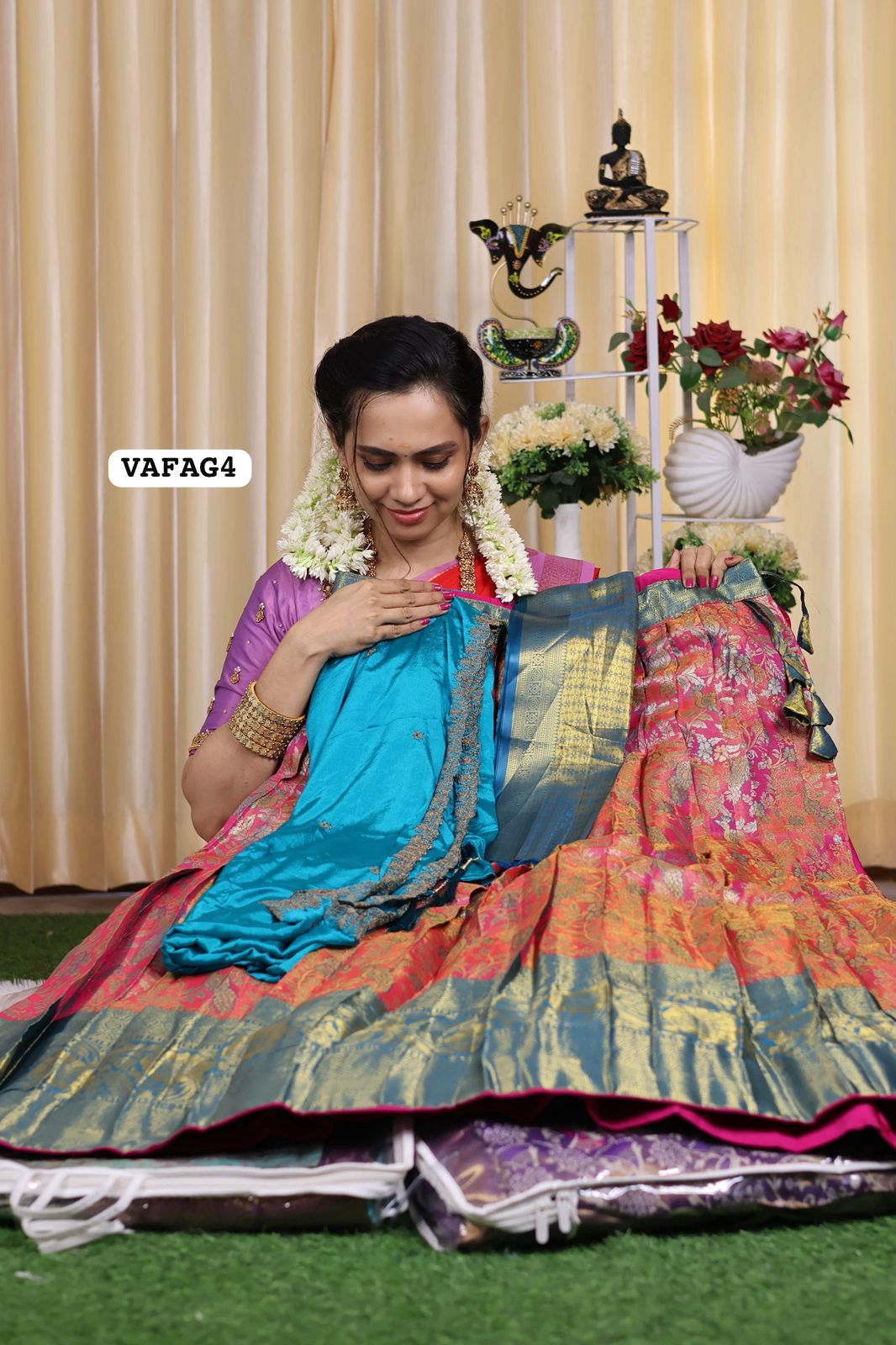 Kanchi semi silk Lehanga🥳