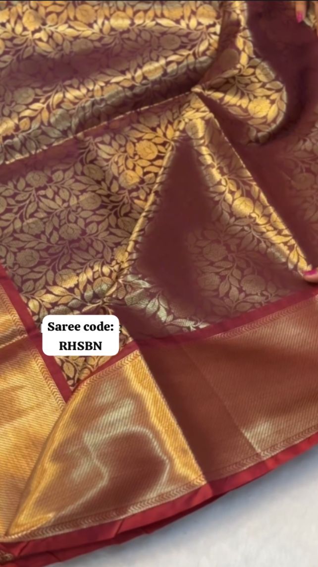 Soft Katan silk saree 🥳