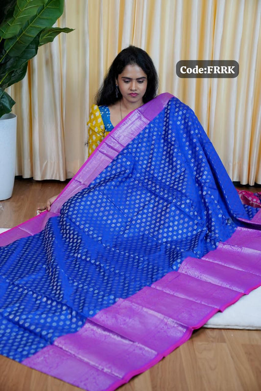 Semi silk sarees in 1000 Butta’s concept 🥳