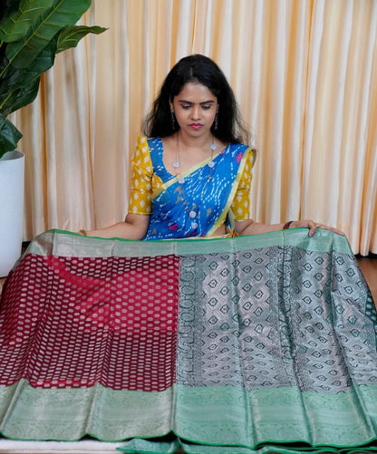 Semi silk sarees in 1000 Butta’s concept 🥳