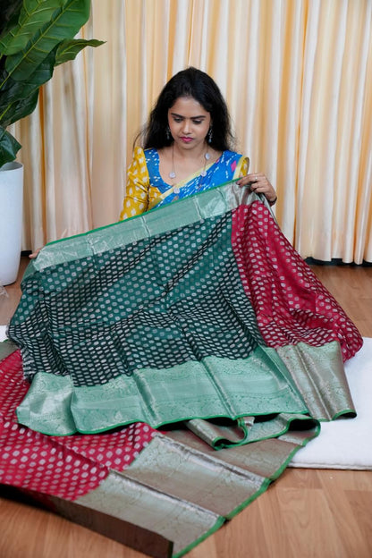 Semi silk sarees in 1000 Butta’s concept 🥳
