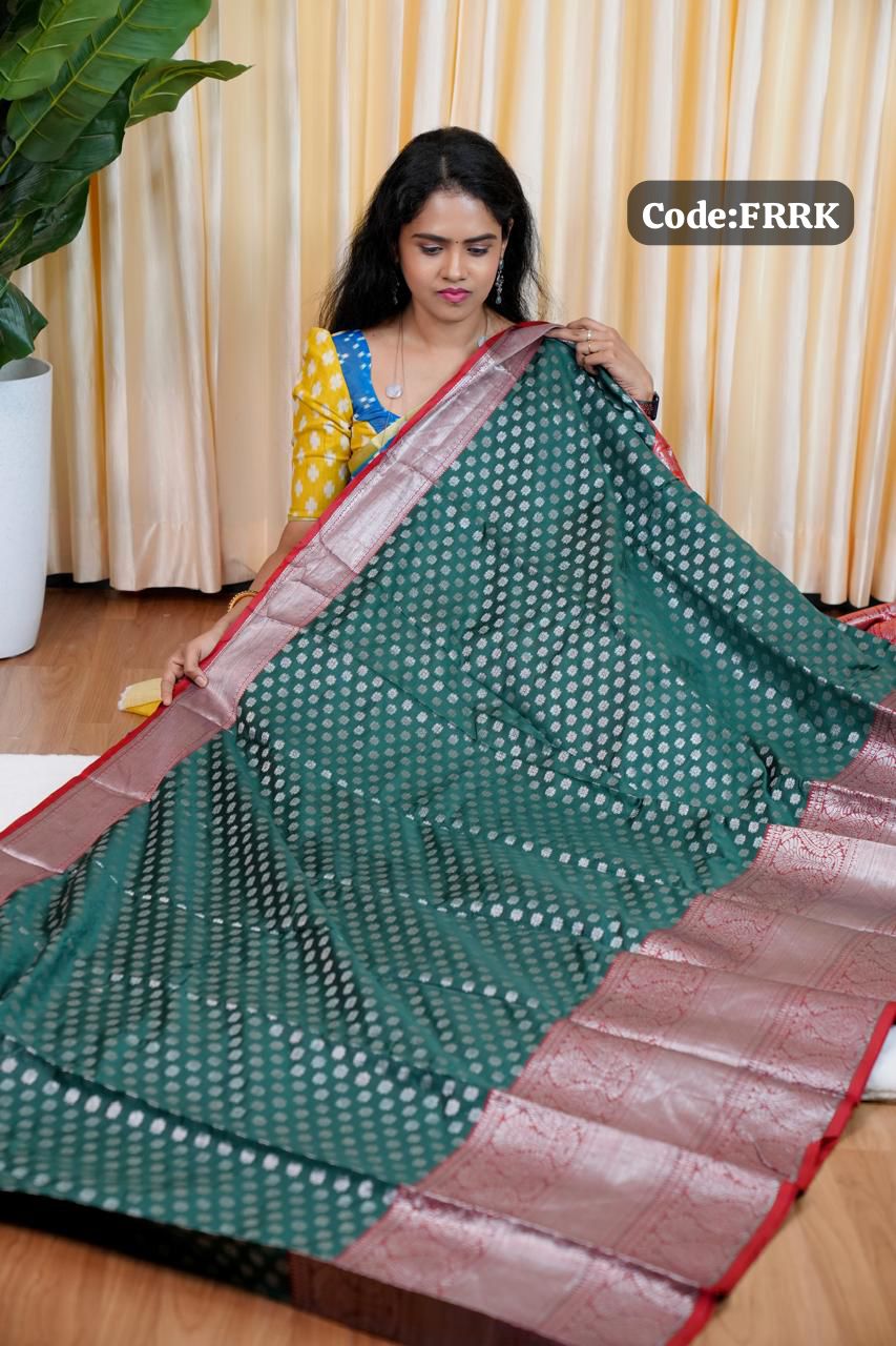 Semi silk sarees in 1000 Butta’s concept 🥳