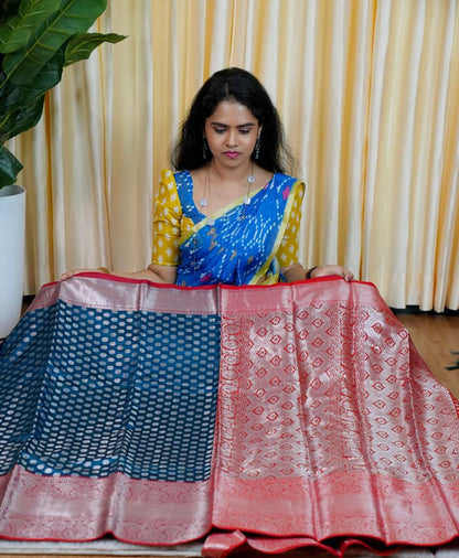 Semi silk sarees in 1000 Butta’s concept 🥳