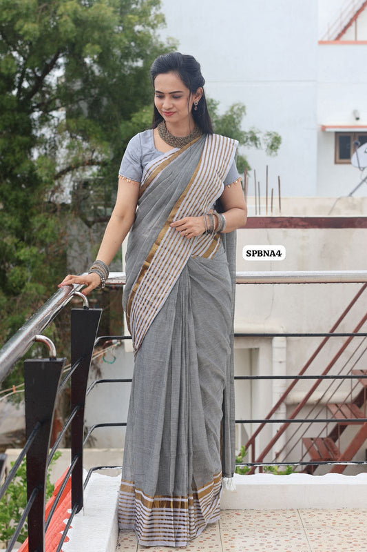 Mulmul cotton saree light weight with running blouse😍🥳