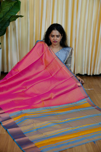 1000 Butta’s semi silk saree🥰😎