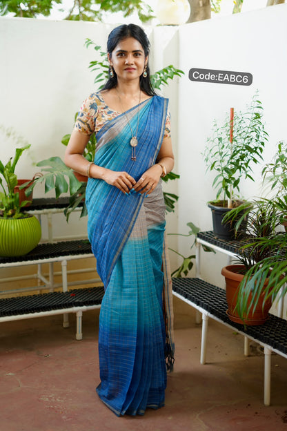 Semi Tussar silk sarees🥰😎📚