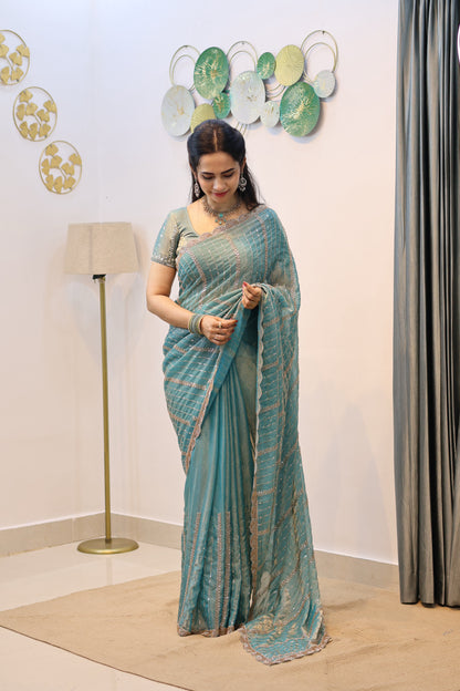 Heavy Premium Space Silk With Beads works😍🥳