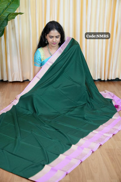 Mysore crepe silk saree🎁