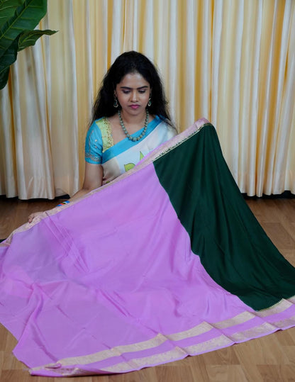 Mysore crepe silk saree🎁