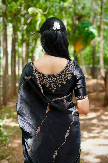 Premium space silk sarees🥳