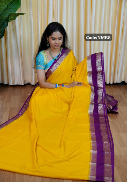 Mysore crepe silk saree😍🥰😎