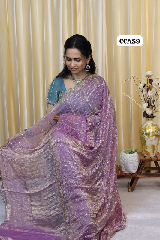 Heavy Premium Space Silk With Beads works😍🥳