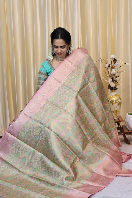 Banarasi tissue silk saree😍😎